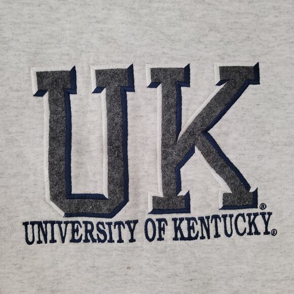 Vintage University-of-Kentucky Sweatshirt 2XL 27x27 Crop USA - Picture 14 of 16